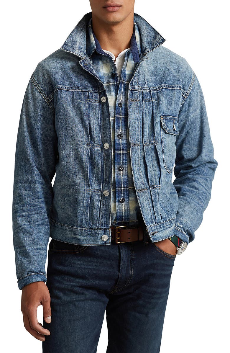 Polo Ralph Lauren Relaxed Denim Jacket, Main, color,