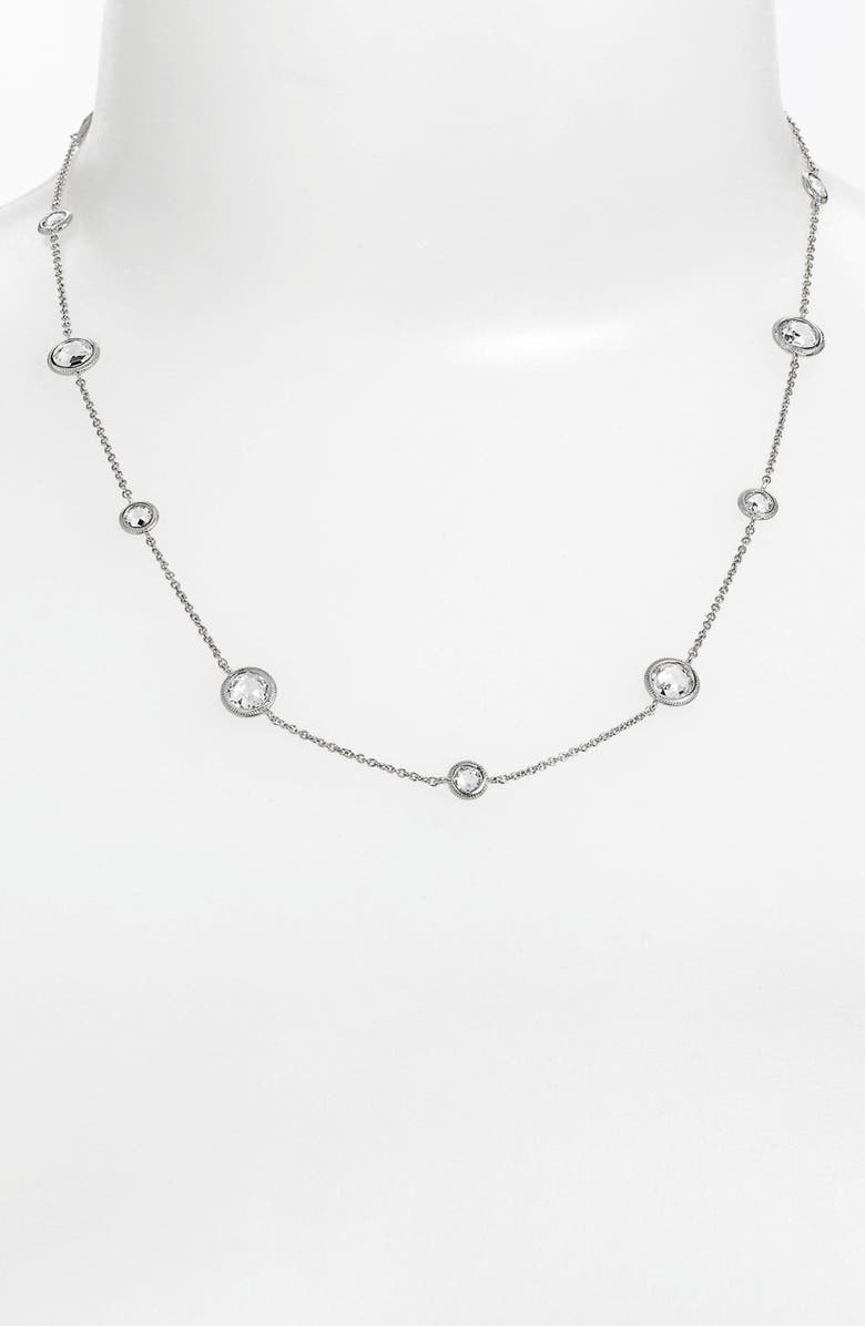 Nadri Station Necklace, Main, color, 