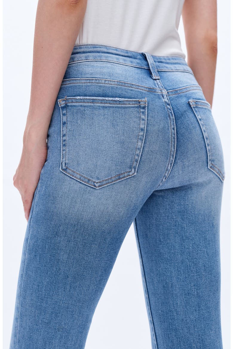 Mid Rise Ankle Slim Jeans, Alternate, color, FAIRY BLUE