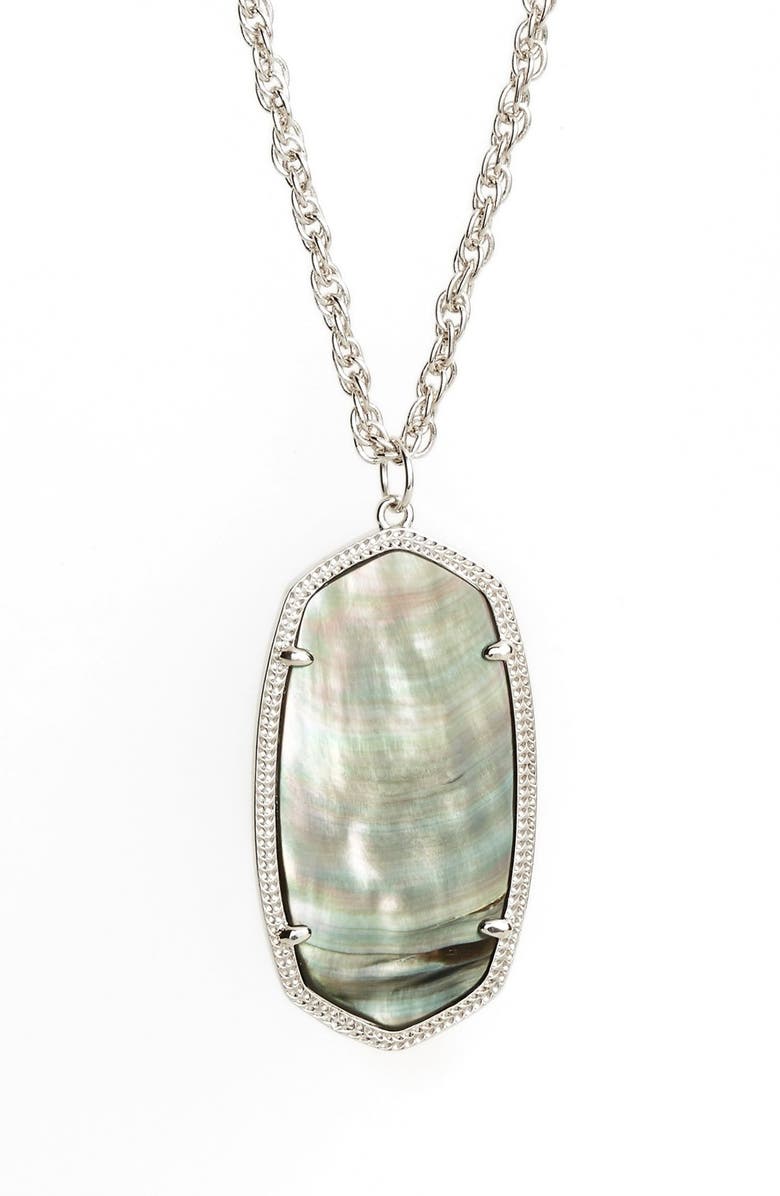 Kendra Scott 'Rae' Pendant Necklace, Alternate, color,