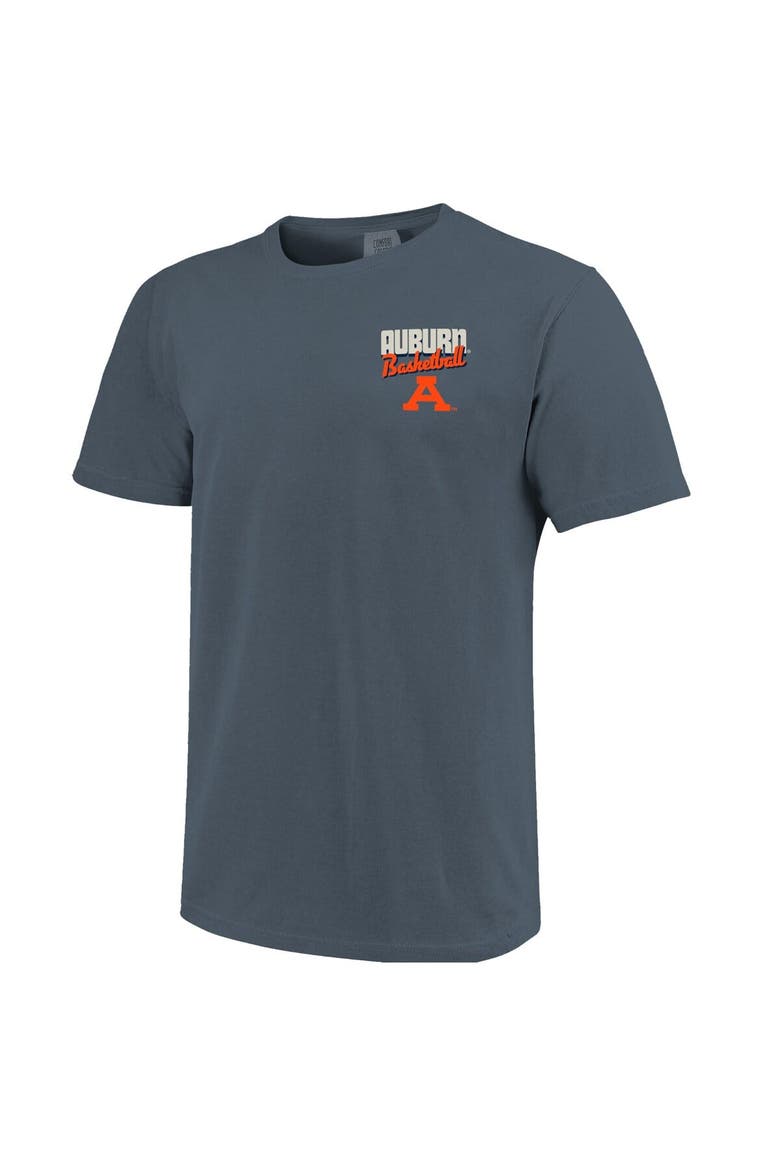 Men's Navy Auburn Tigers Comfort Colors Mascot Dunk T-Shirt, Alternate, color, Navy
