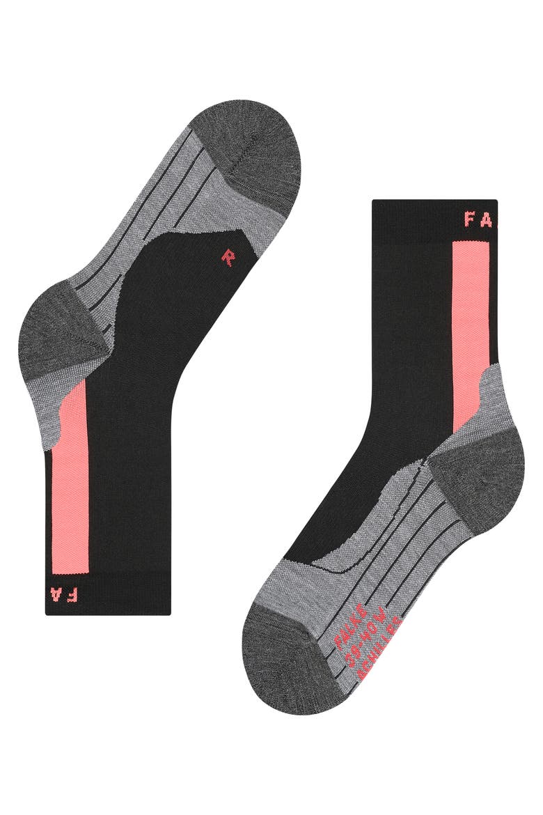 Achilles Health Tendon Relief Athletic Socks, Alternate, color, Black