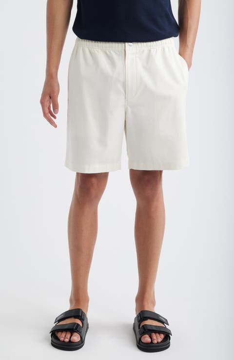 Easy Elastic Waist Cotton Shorts
