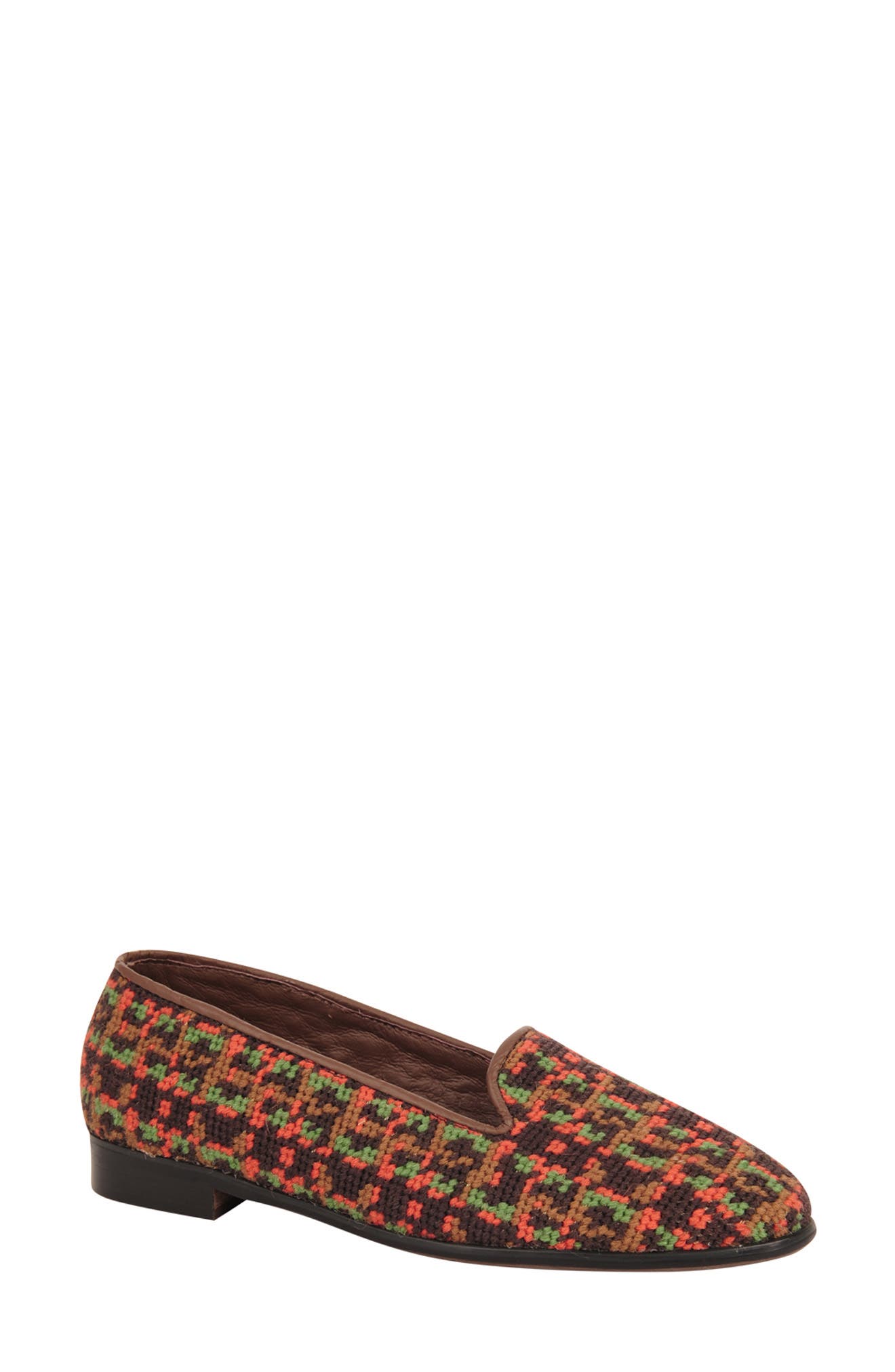 BY PAIGE Needlepoint Tweed Flat, Main, color, FALL TWEED