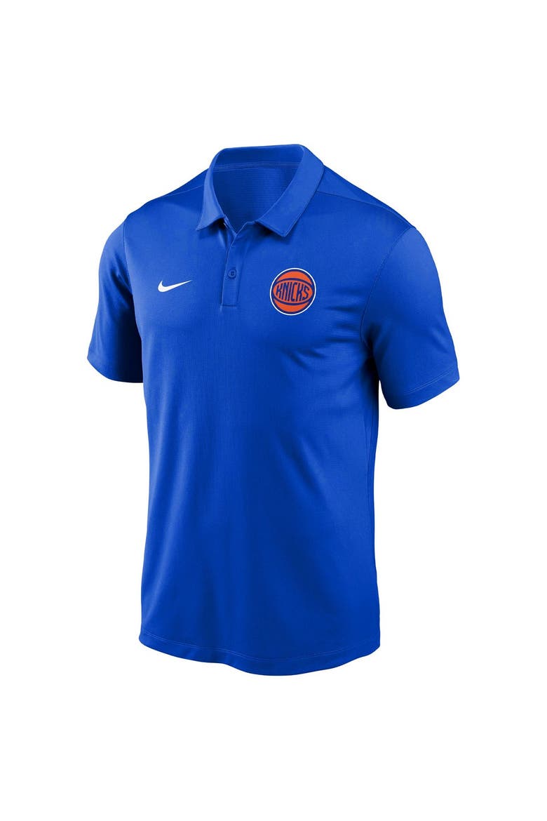 Men's Nike Blue New York Knicks  Dri-FIT Victory Polo, Alternate, color, Blue