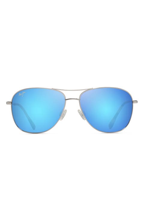 Cliff House 59mm Polarized Aviator Sunglasses