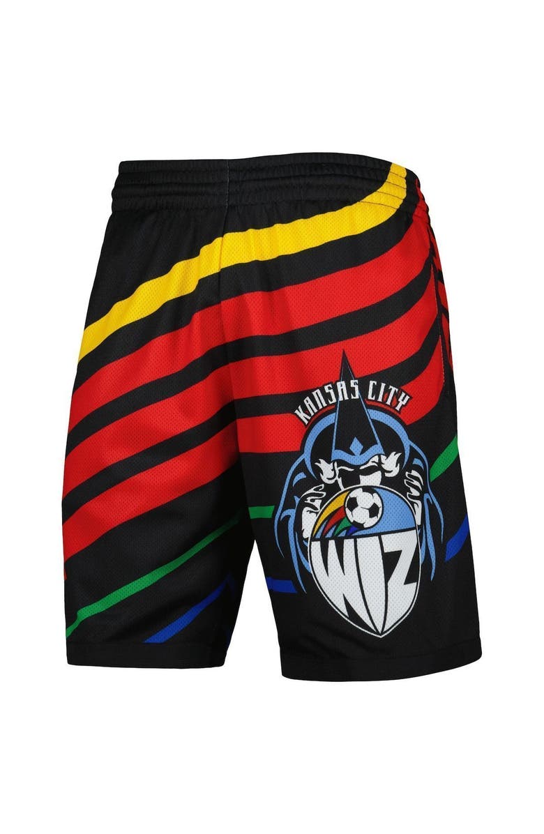 Mitchell & Ness Men's Mitchell & Ness Black Sporting Kansas City Swingman Shorts, Alternate, color, Black
