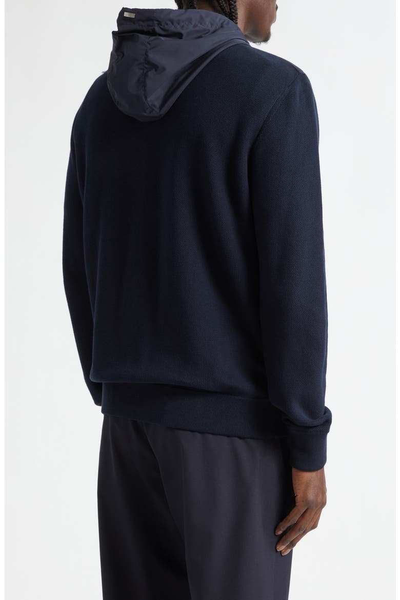 Hybrid Hooded Jacket, Alternate, color, 9201 NAVY