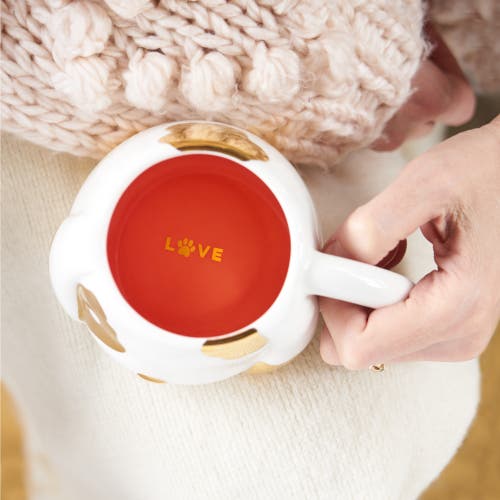 Pinky Up (accessories) Penny Ceramic Puppy Mug In White