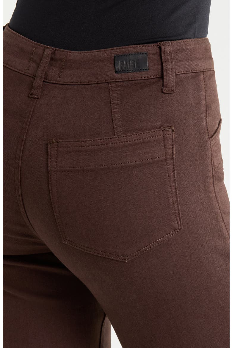 Quincy Ankle Straight Leg Pants, Alternate, color, RICH CHOCOLATE