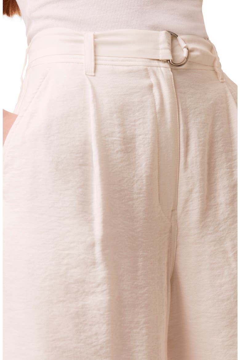 Brekhna Drape Shorts, Alternate, color, SUMMER WHITE