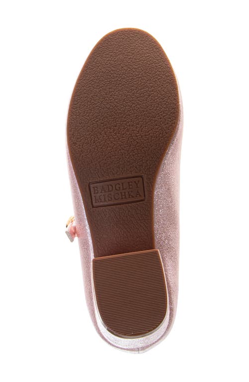 Badgley Mischka Collection Kids' Mary Jane Pump In Pink