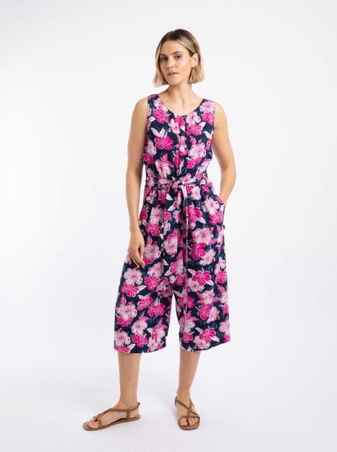Nalani Printed Viscose Jumpsuit