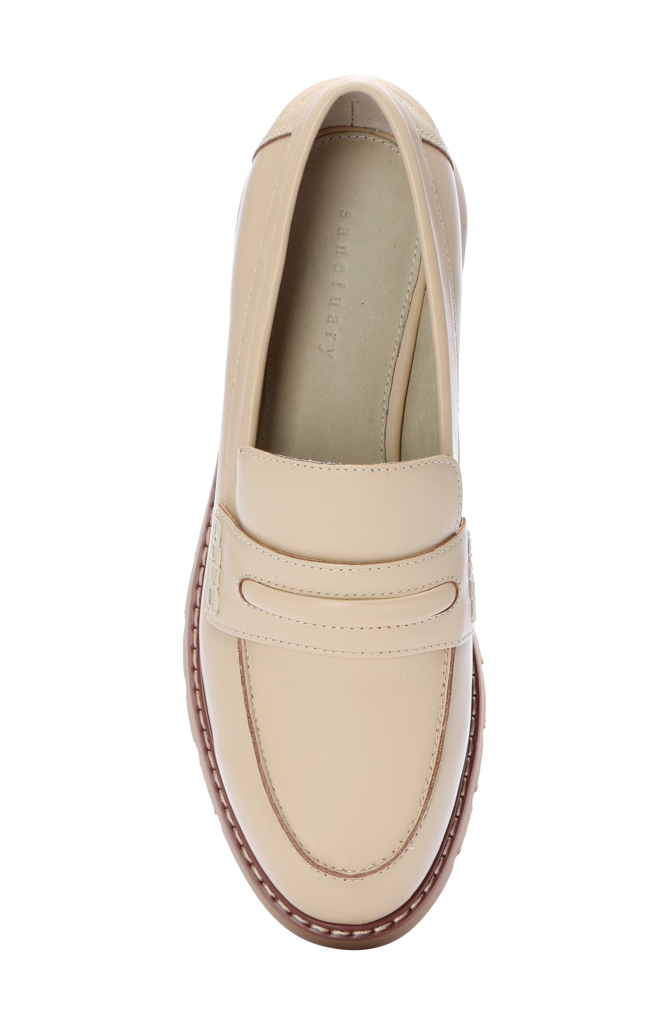 Sanctuary Westside Loafer, Alternate, color, Oat Milk