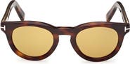 TOM FORD 47mm Small Round Sunglasses