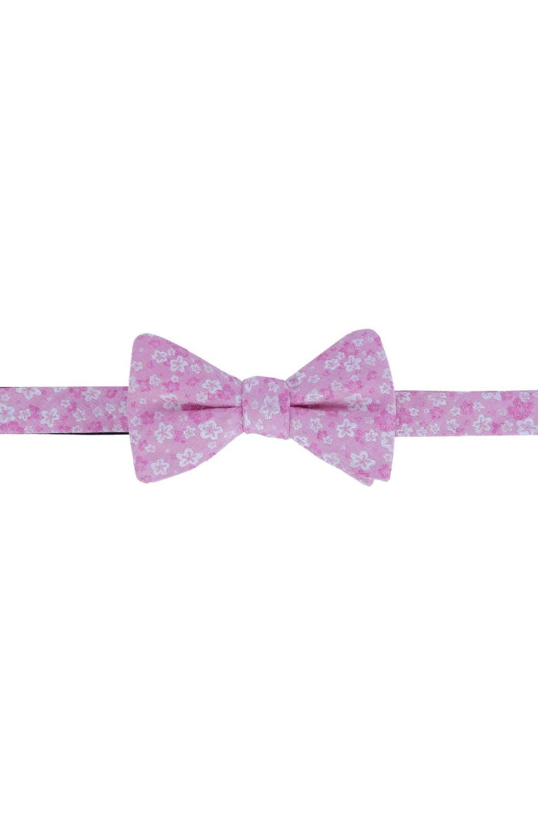 Trafalgar Hanami Cherry Blossom Burst Suspenders (Braces) and Bowtie Bundle, Alternate, color, Pink