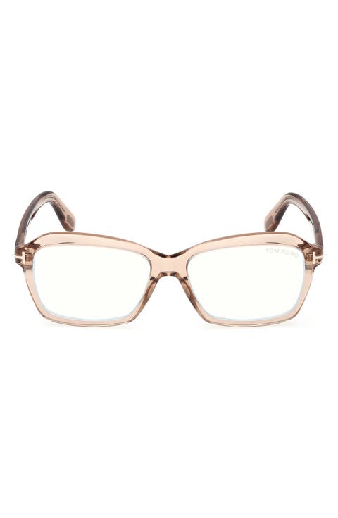 54mm Rectangular Optical Glasses