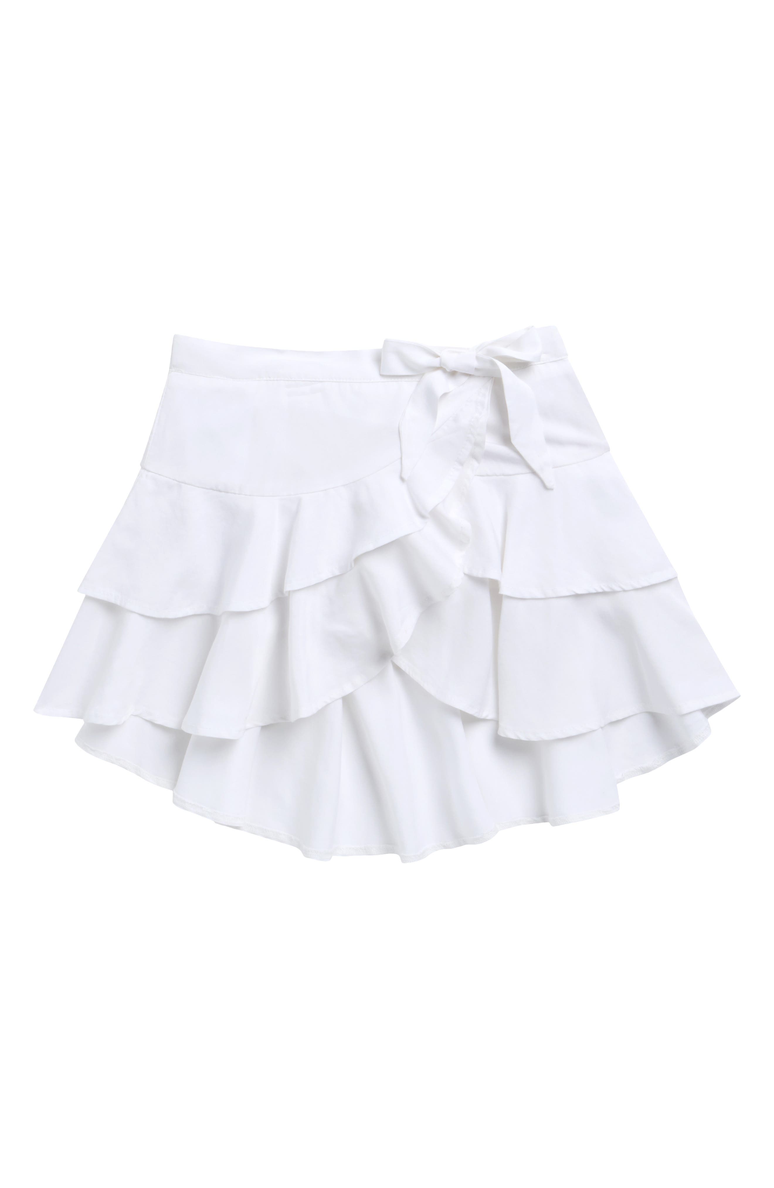 Tractr Kids' Tiered Ruffle Skort