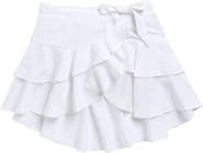 Tractr Kids' Tiered Ruffle Skort