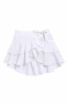 Tractr Kids' Tiered Ruffle Skort