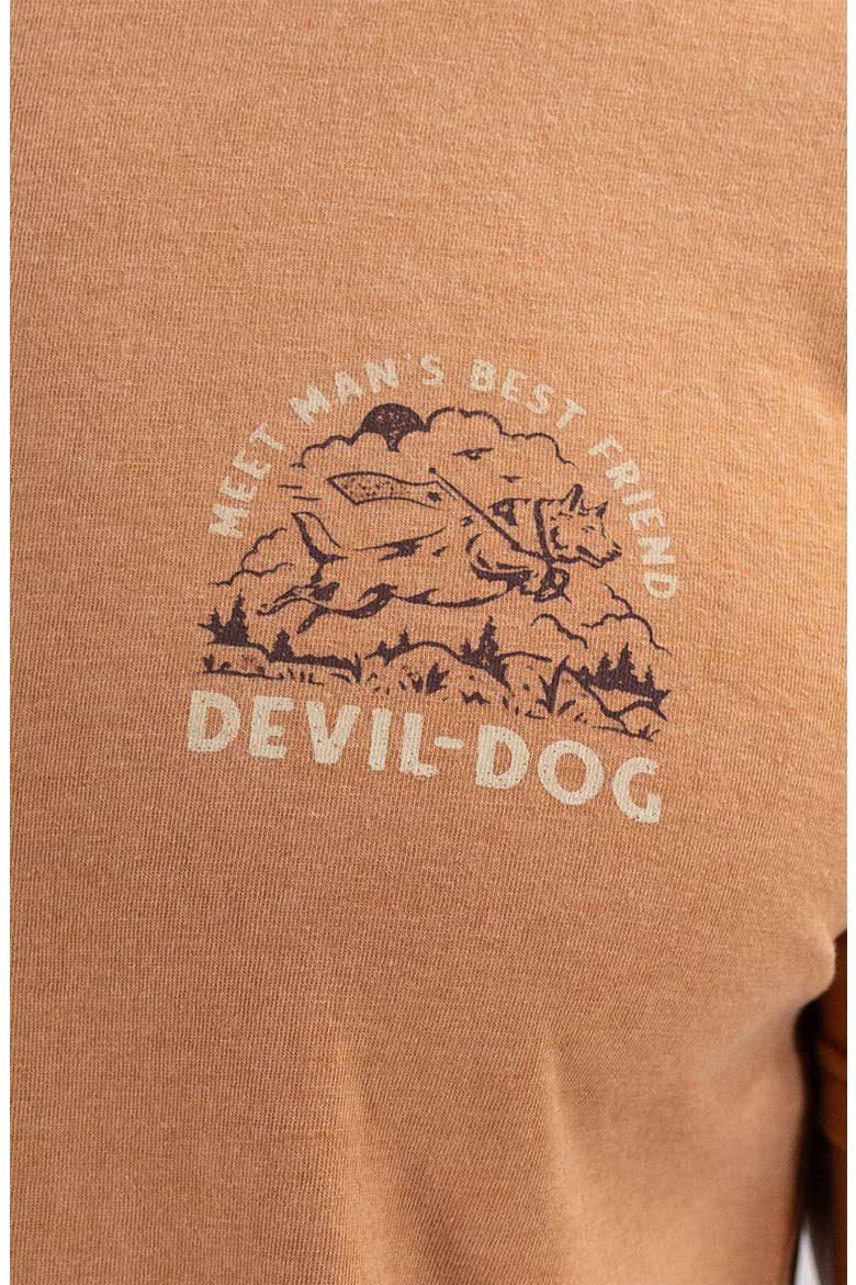 Man's Best Friend Graphic T-Shirt, Alternate, color, CLAY