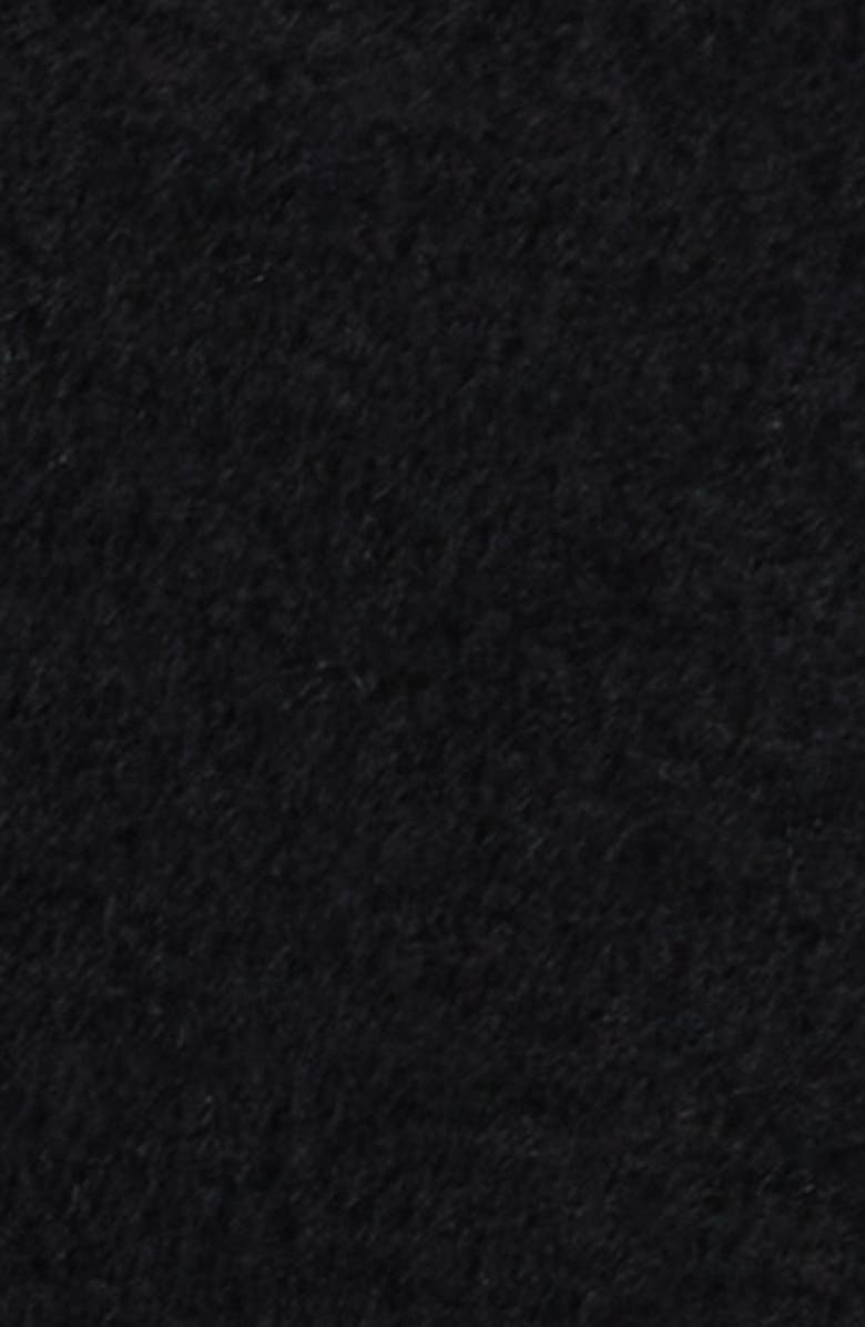 Michael Kors Double Face Wool Blend Cape, Alternate, color, Black