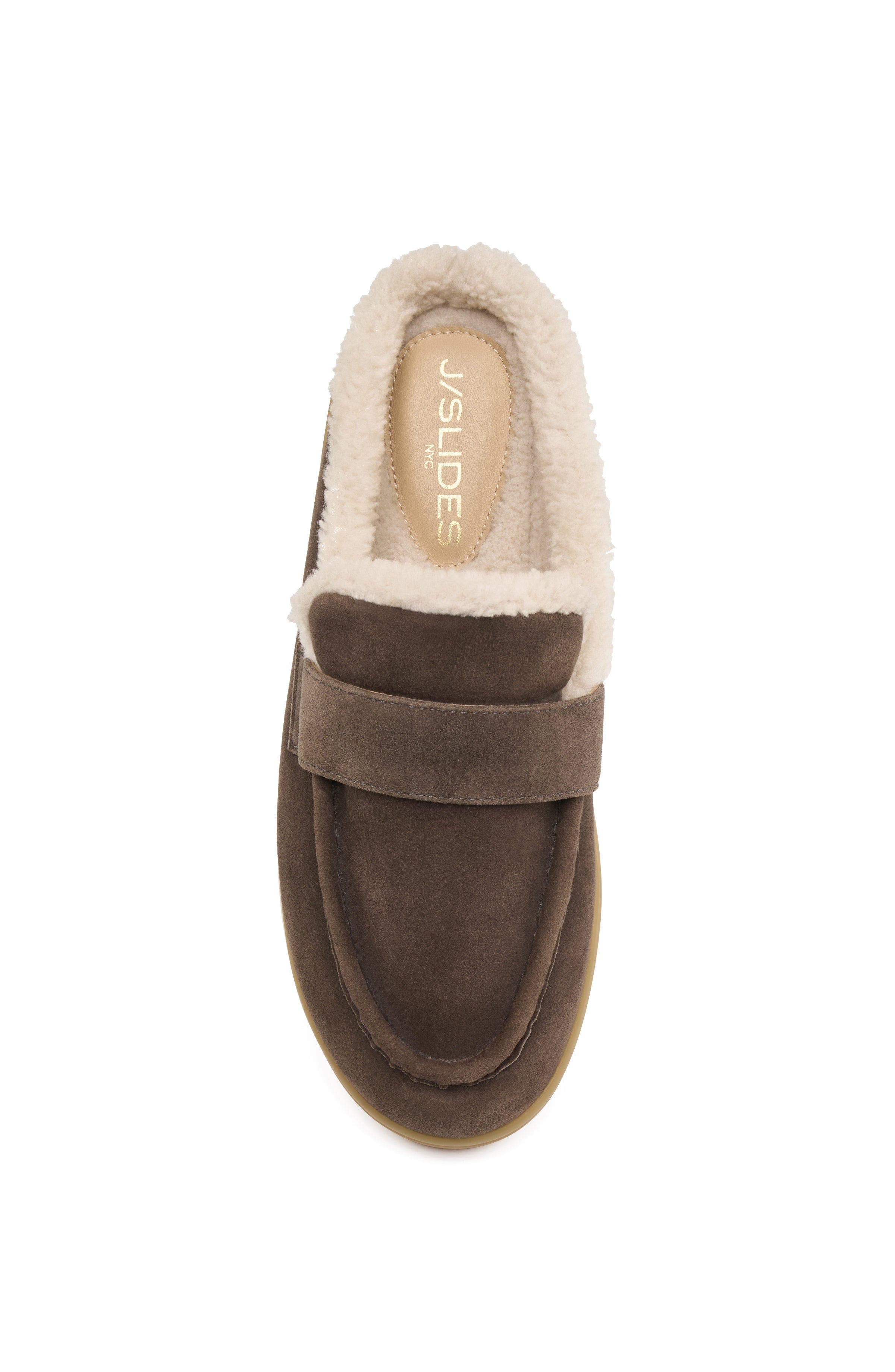 Hudson Suede Mule, Alternate, color, Dk Brown