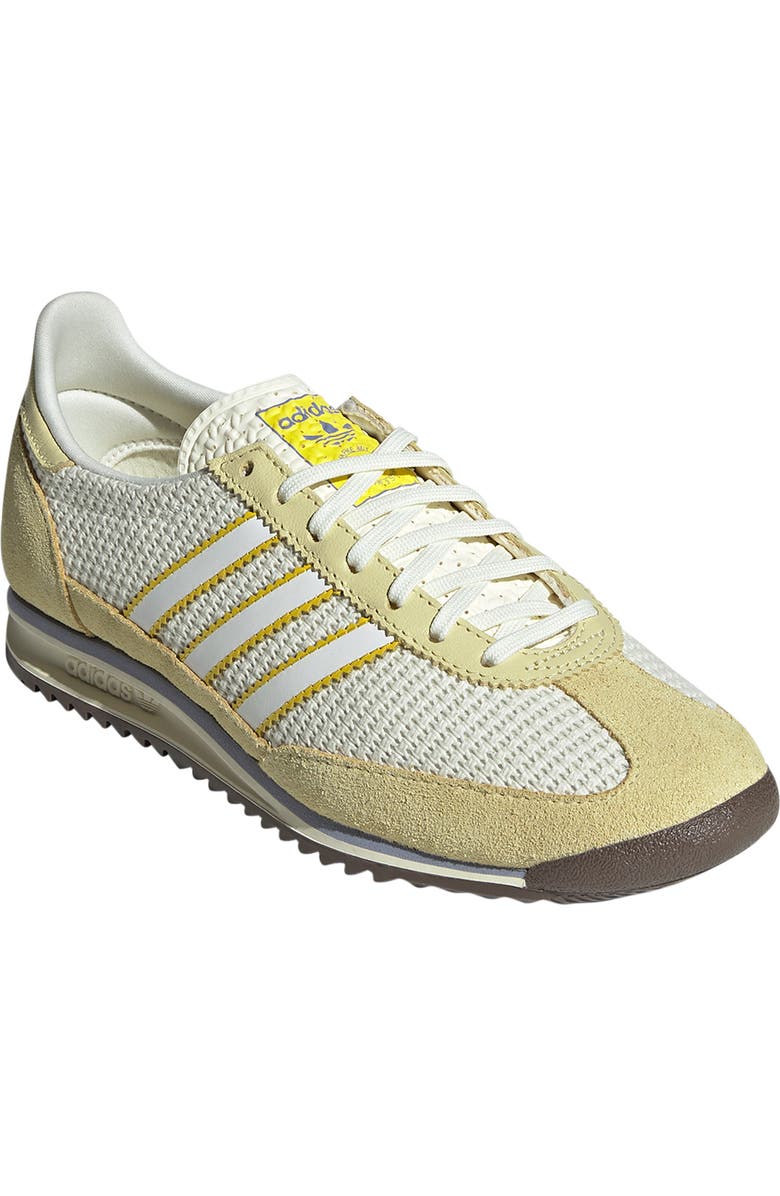 adidas SL 72 Sneaker, Main, color, Ivory/ Yellow/ Powder Yellow
