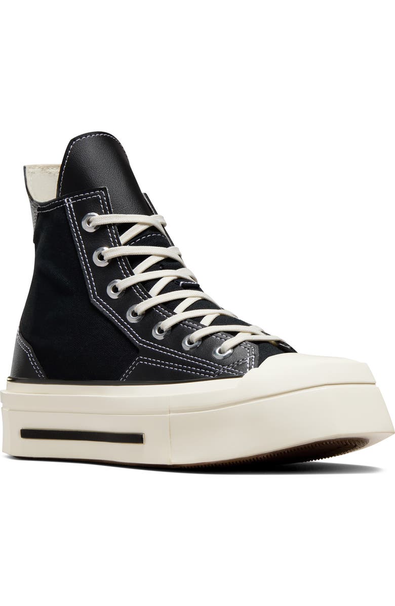 Converse Gender Inclusive Chuck 70 De Luxe Square Toe Platform High Top Sneaker, Main, color,
