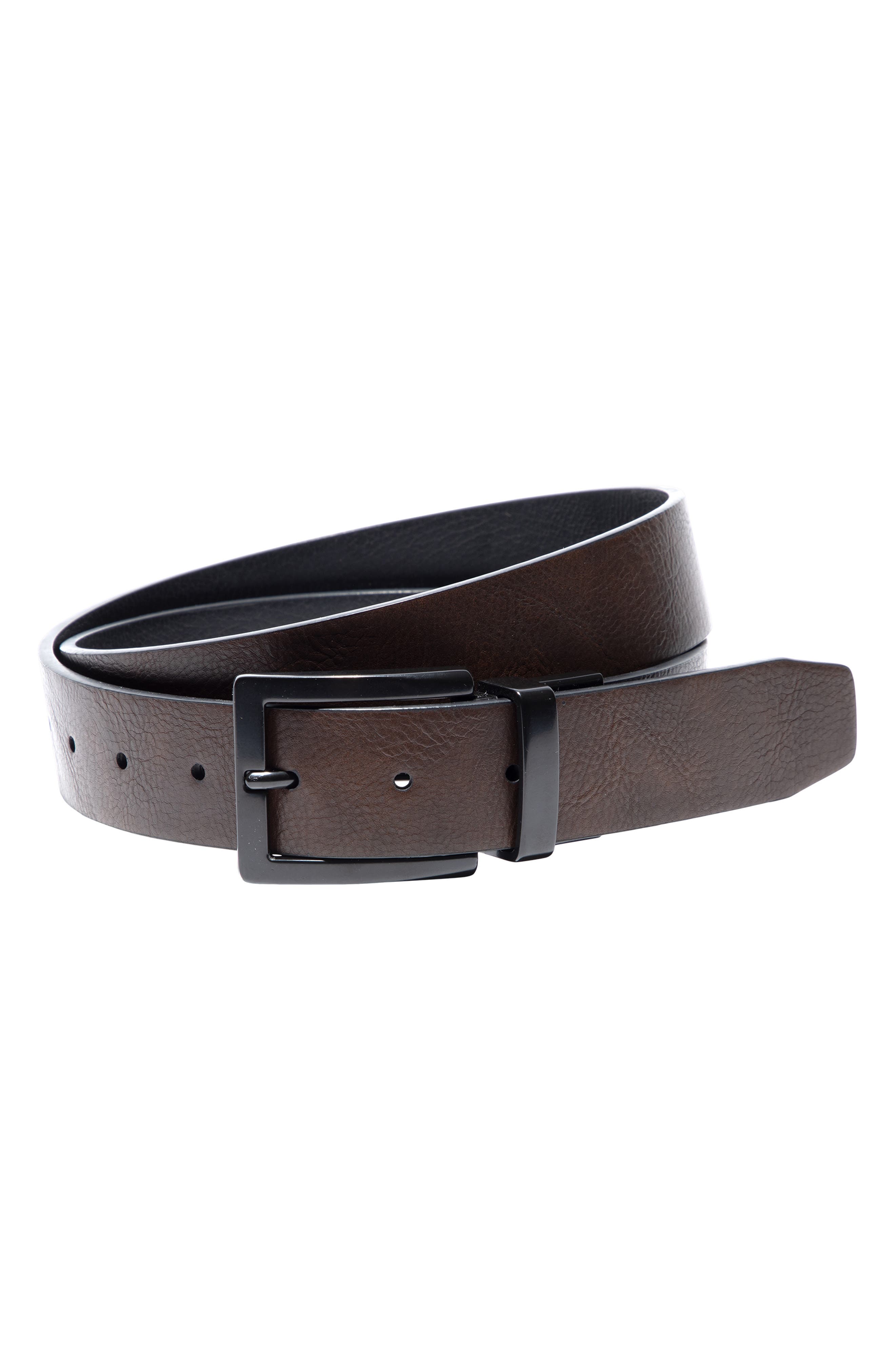 Nike Pebble Grain Faux Leather Belt