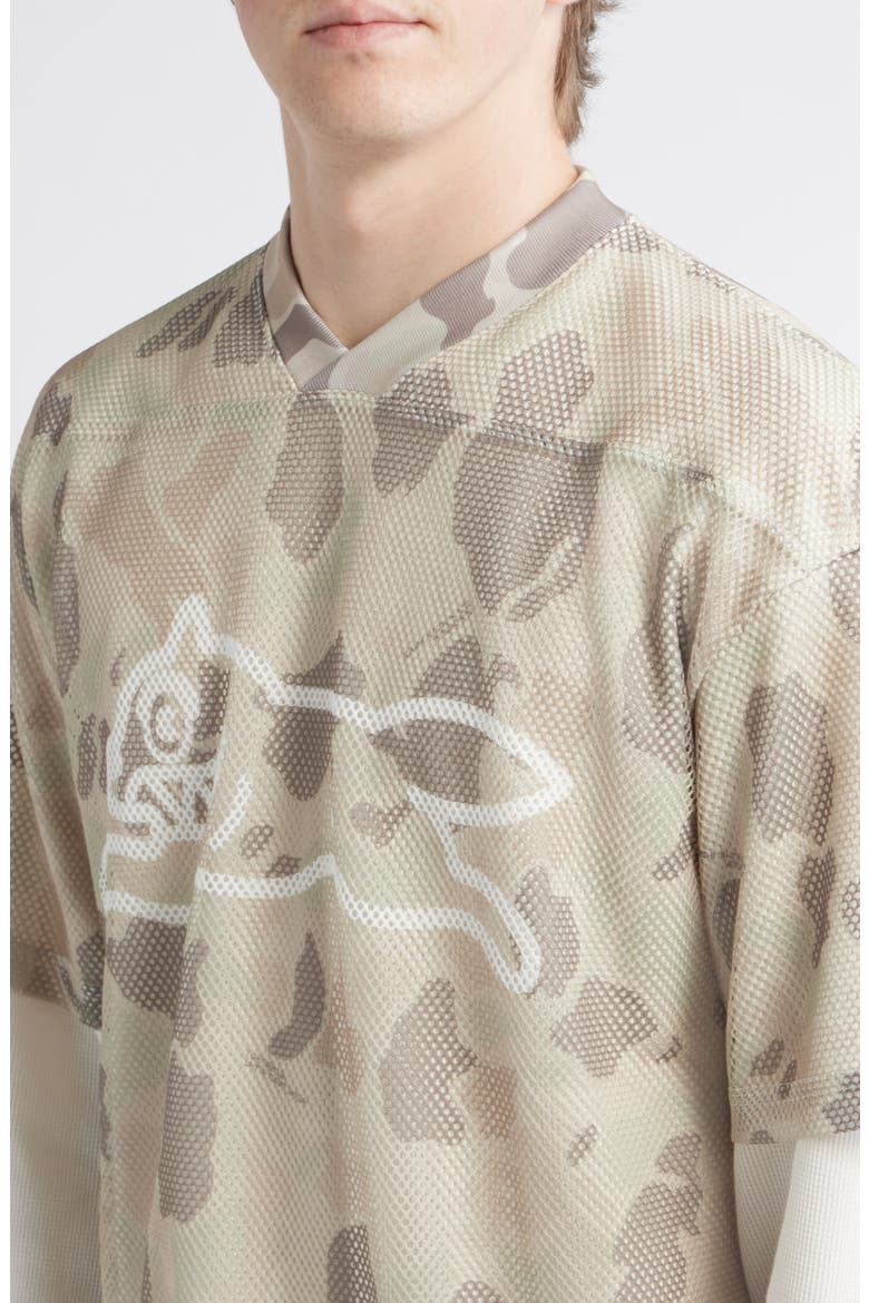 Chuck Layered Long Sleeve Shirt, Alternate, color, CAMO