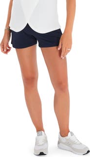 Accouchée Super Soft Foldover Waistband Maternity Shorts