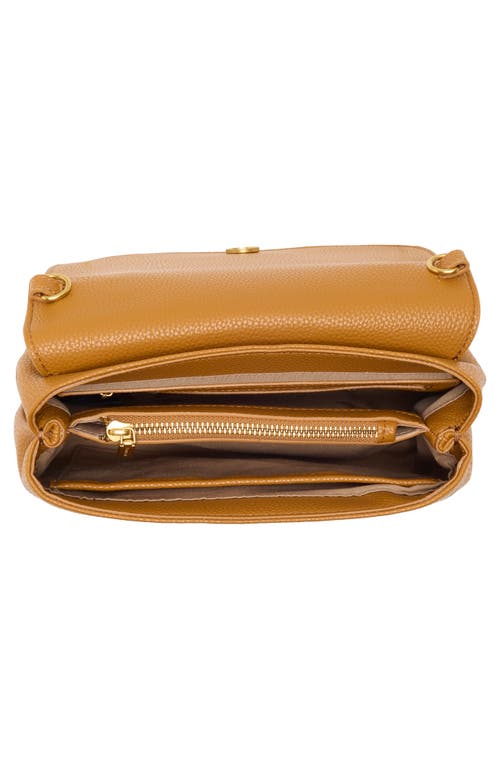 T Tahari Cortlandt Satchel In Brown
