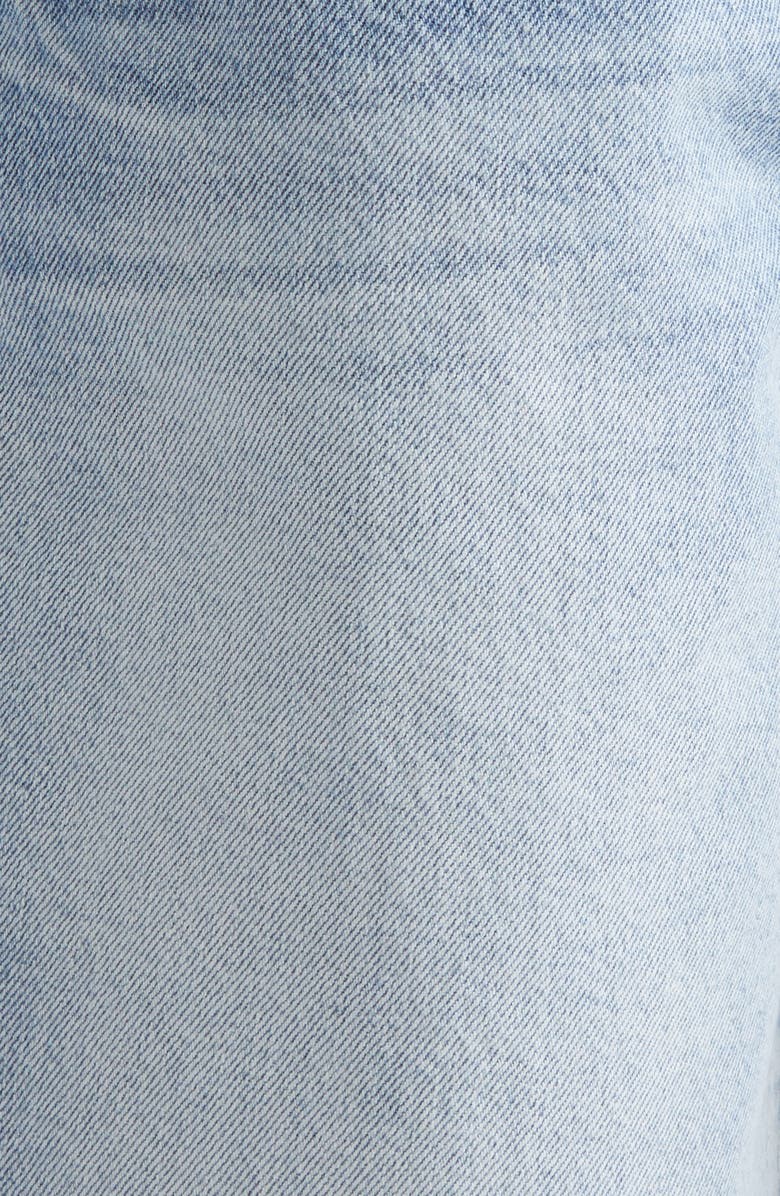 L'AGENCE River Raw Hem Denim Bermuda Shorts, Alternate, color, Zantana
