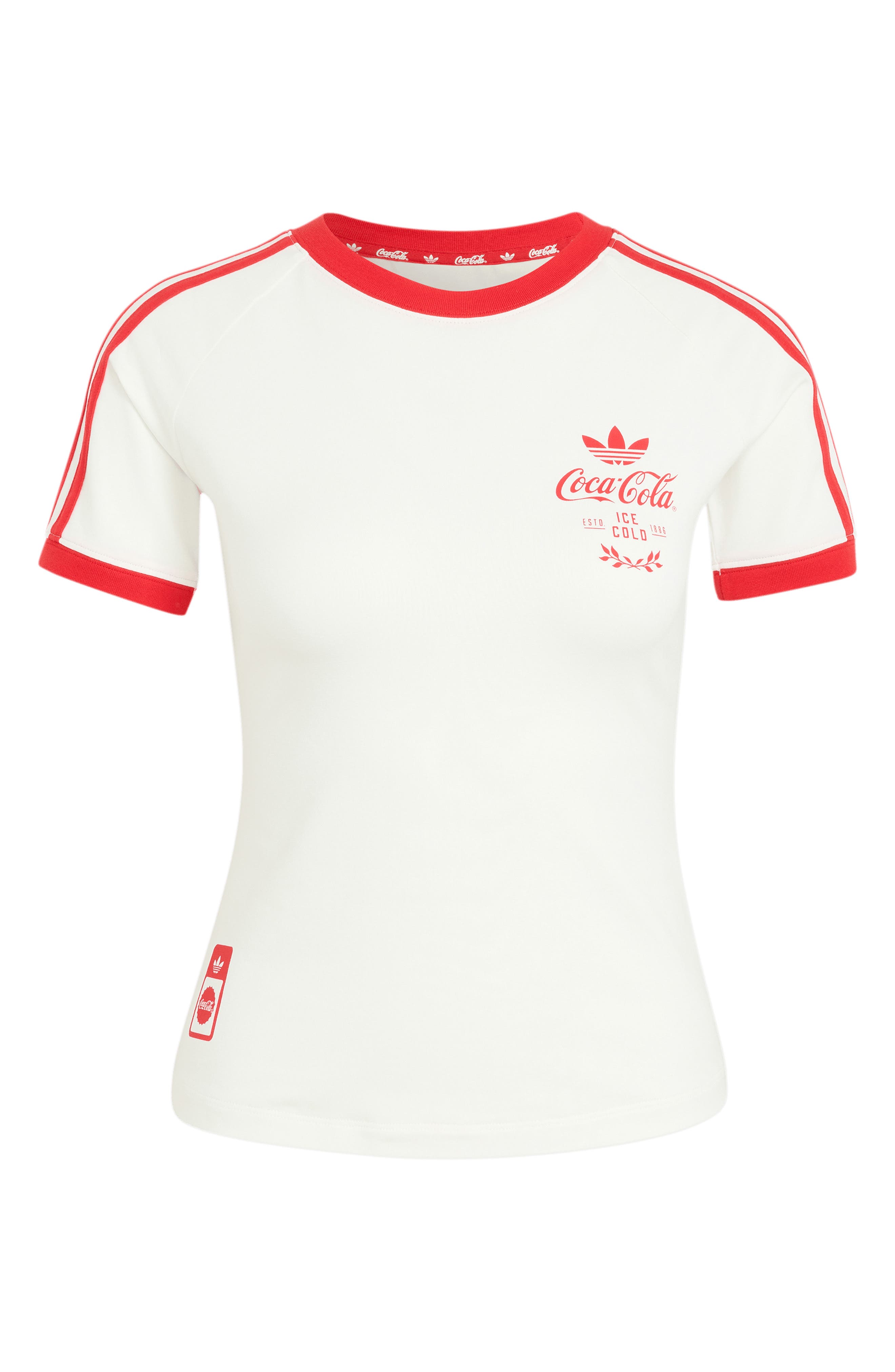 Coca-Cola® 3-Stripes Graphic T-Shirt (Women) | Nordstrom