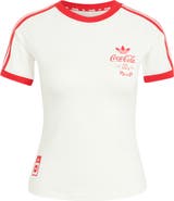 adidas Coca-Cola® 3-Stripes Graphic T-Shirt
