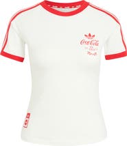 adidas Coca-Cola® 3-Stripes Graphic T-Shirt