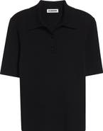 Jil Sander Rib Merino Wool Polo