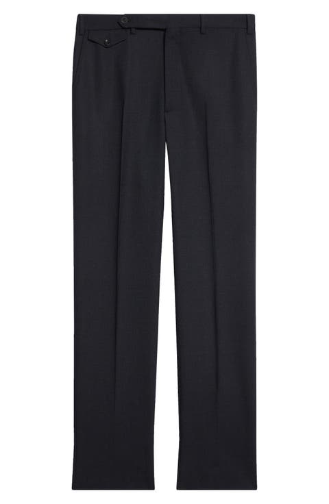 Waverly High Twist Virgin Wool Trousers