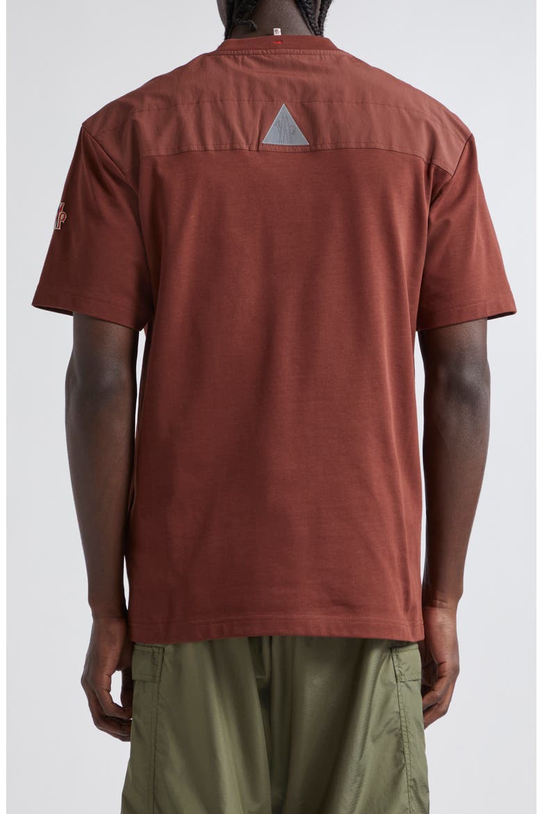 Utility Pocket Heavy Cotton Jersey T-Shirt, Alternate, color, HOT CHOCOLATE