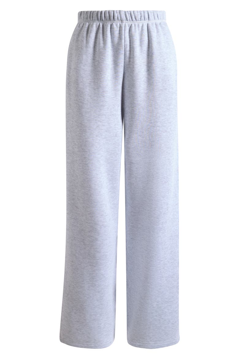 Classic Straight Leg Pants, Main, color, HEATHERGREY/ARCHED SKIMS PLAID