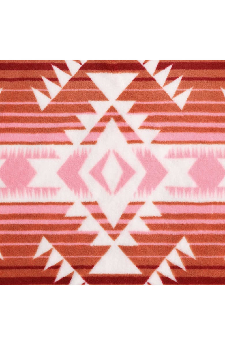 Wrangler Jericho Reversible Throw Blanket, Alternate, color, Pink