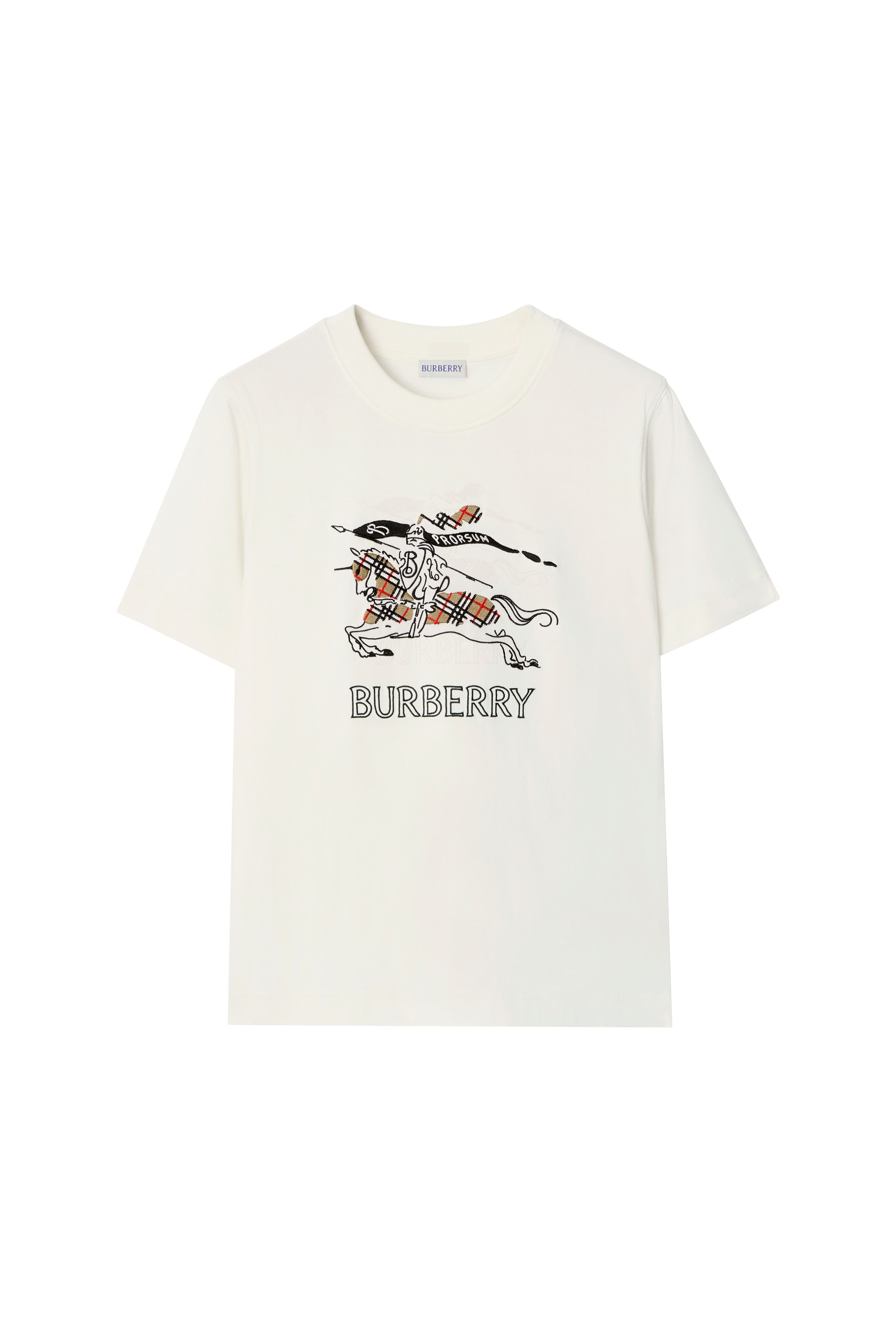 Knight Sketch Cotton T-shirt - image 2
