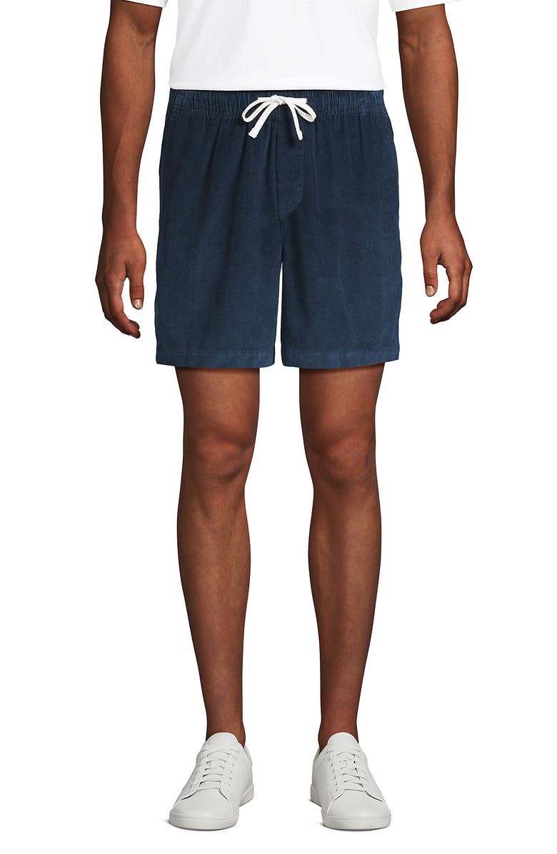 Lands' End 7" Deck Short, Alternate, color, Deep Ocean