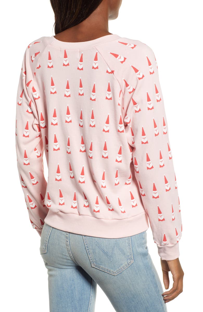 Wildfox Lil Claus Fiona Sweatshirt, Alternate, color,