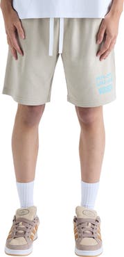 VOUSETI Us Against Time Fleece Drawstring Shorts