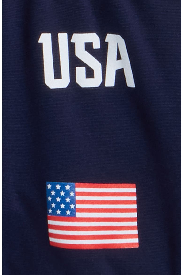 Kids' USA Shorts, Alternate, color, NAVY