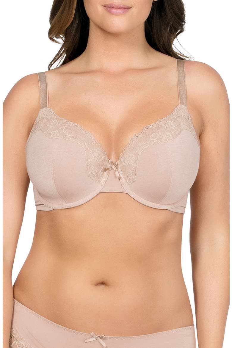 Tess Underwire T-Shirt Bra, Main, color, BARE