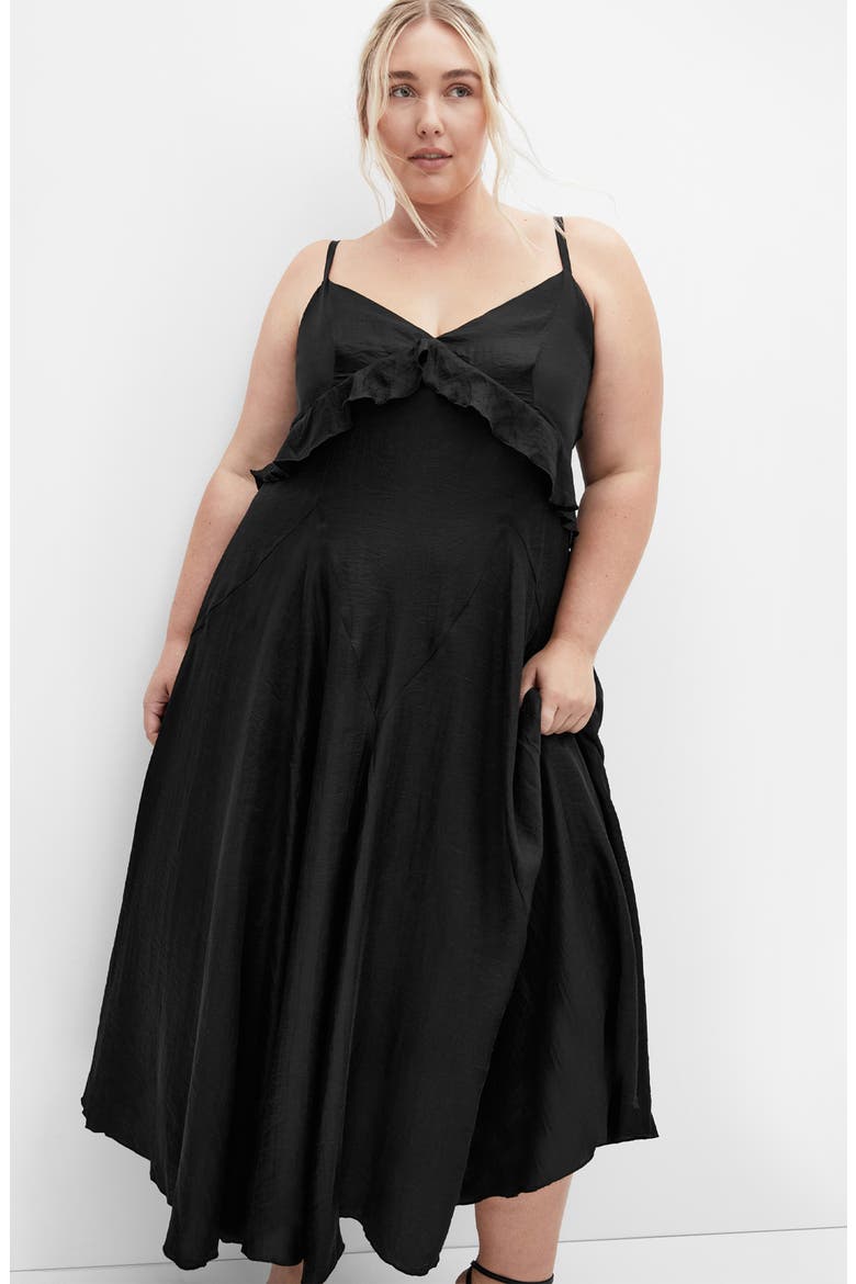 Clara Maxi Dress, Alternate, color, BLACK