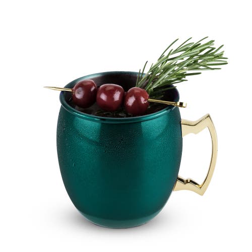 Twine Moscow Mule Mug In Emerald Green